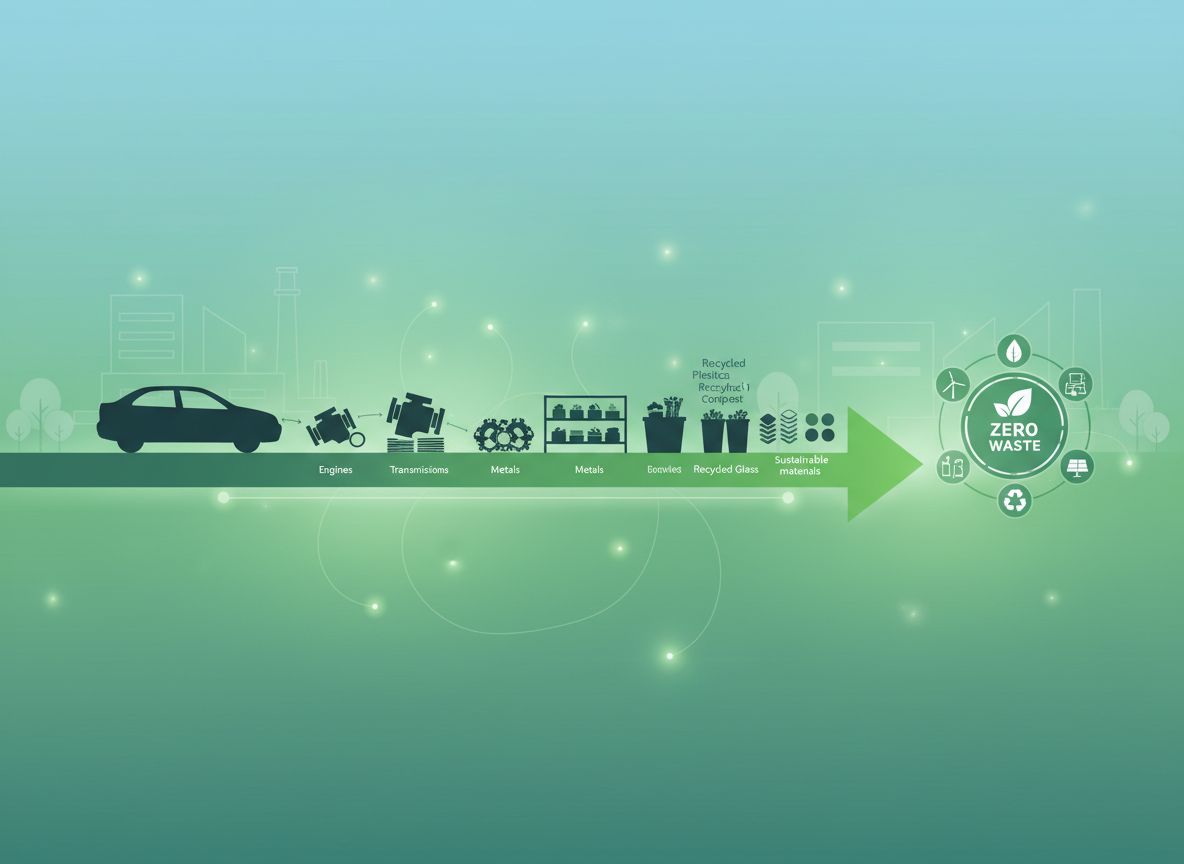 Recycling for Revenue vehicle processing